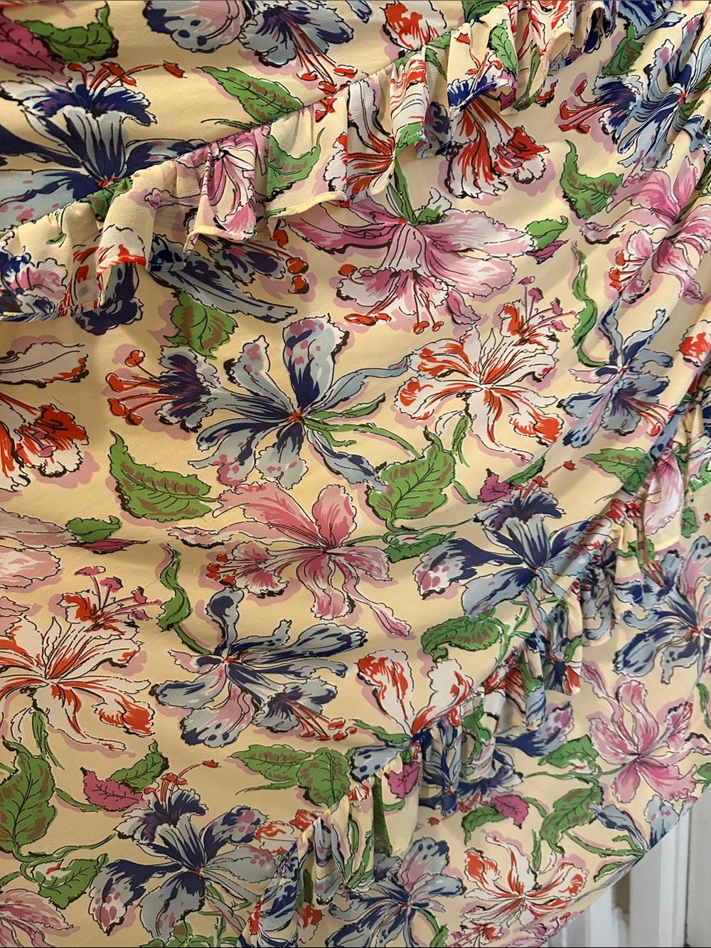 Stunning Floral Catharina Ruffle Maxi Dress 🌺 - Picture 6 of 6